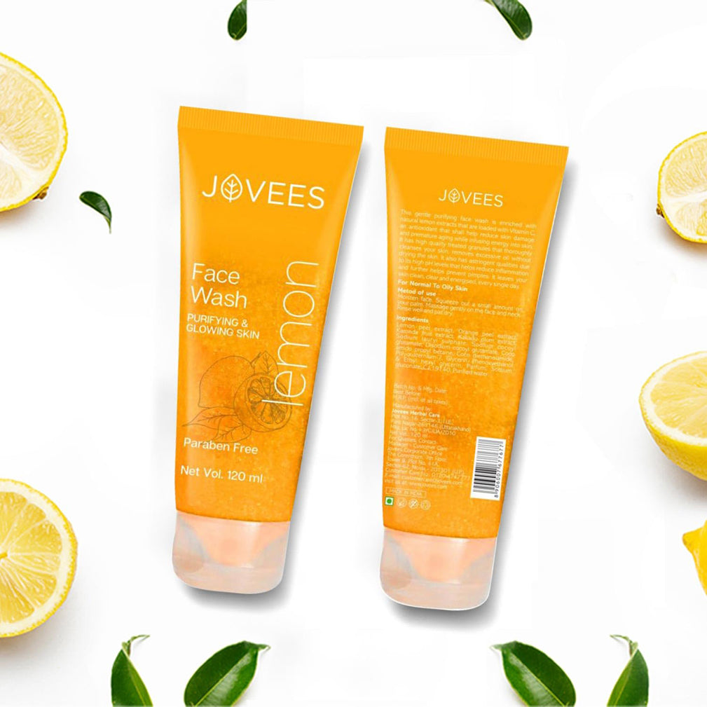 Jovees Lemon Face Wash Purifying & Glowing Skin