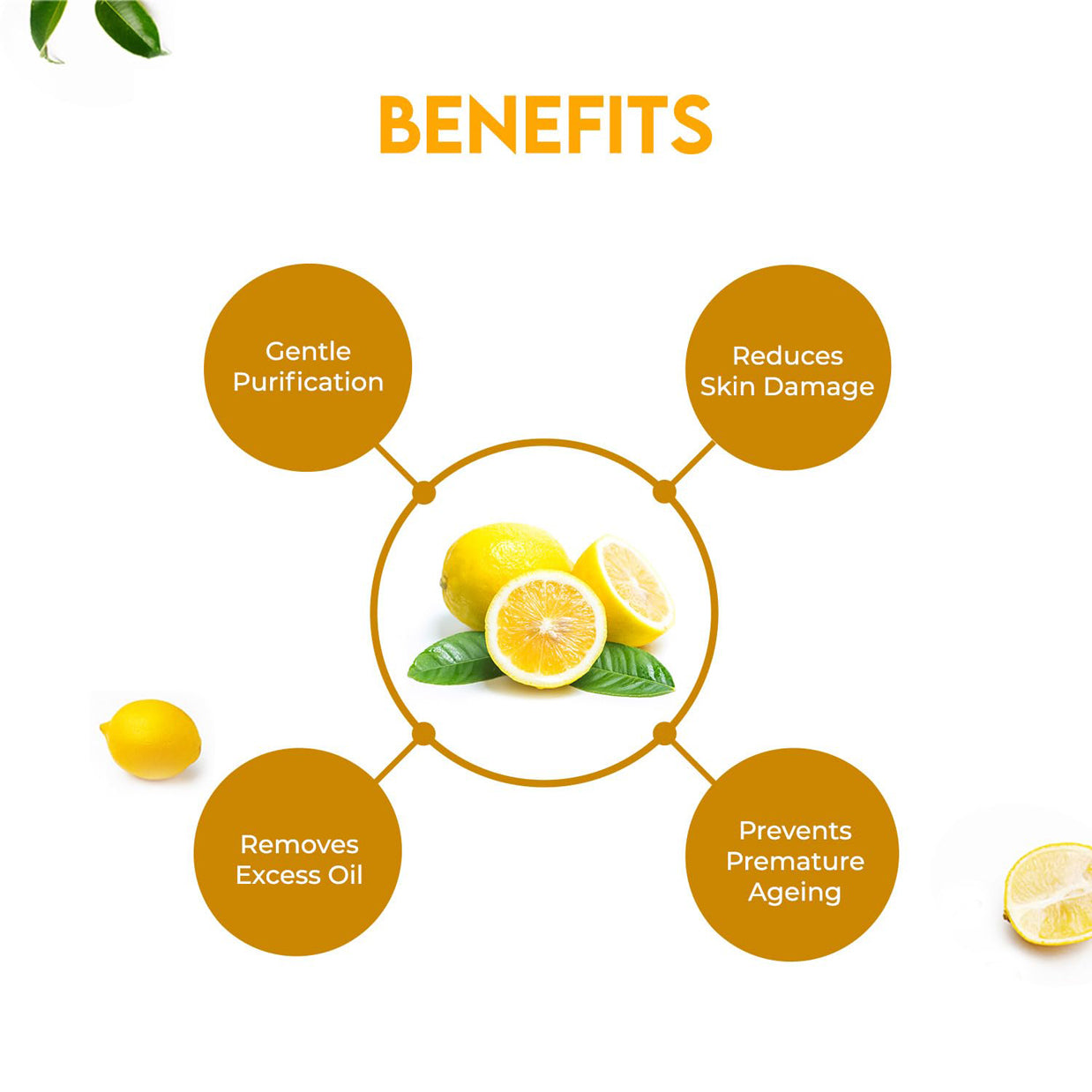 Jovees Lemon Face Wash Purifying & Glowing Skin