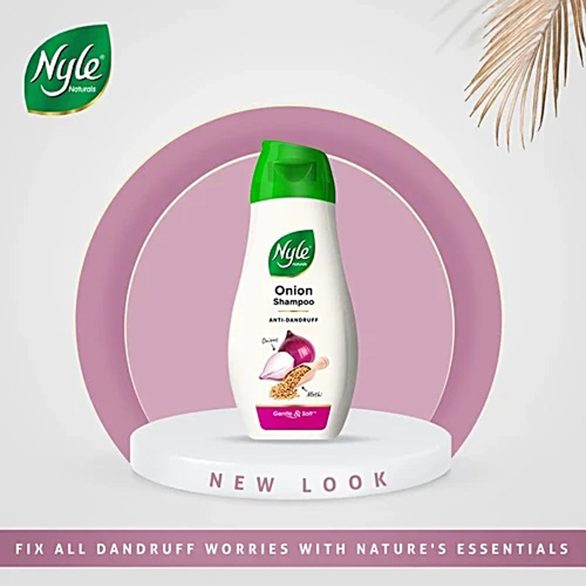 Nyle Anti-Hairfall Shampoo Anti- Dandruff Onions Methi