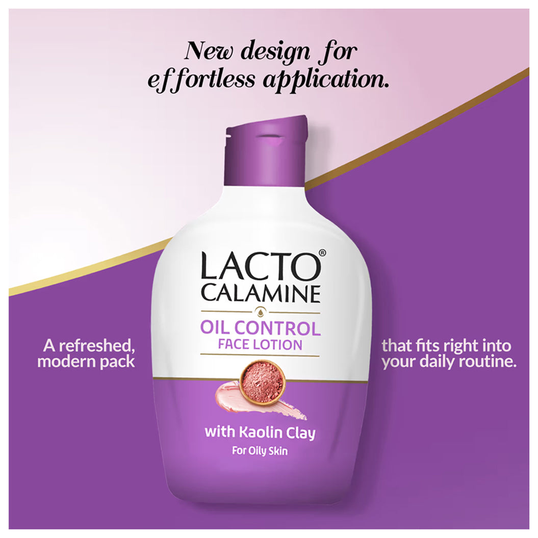 Lacto Calamine Face & Body Lotion Moisturizer For Oily Skin- Kaolin Clay & Glycerin Extracts