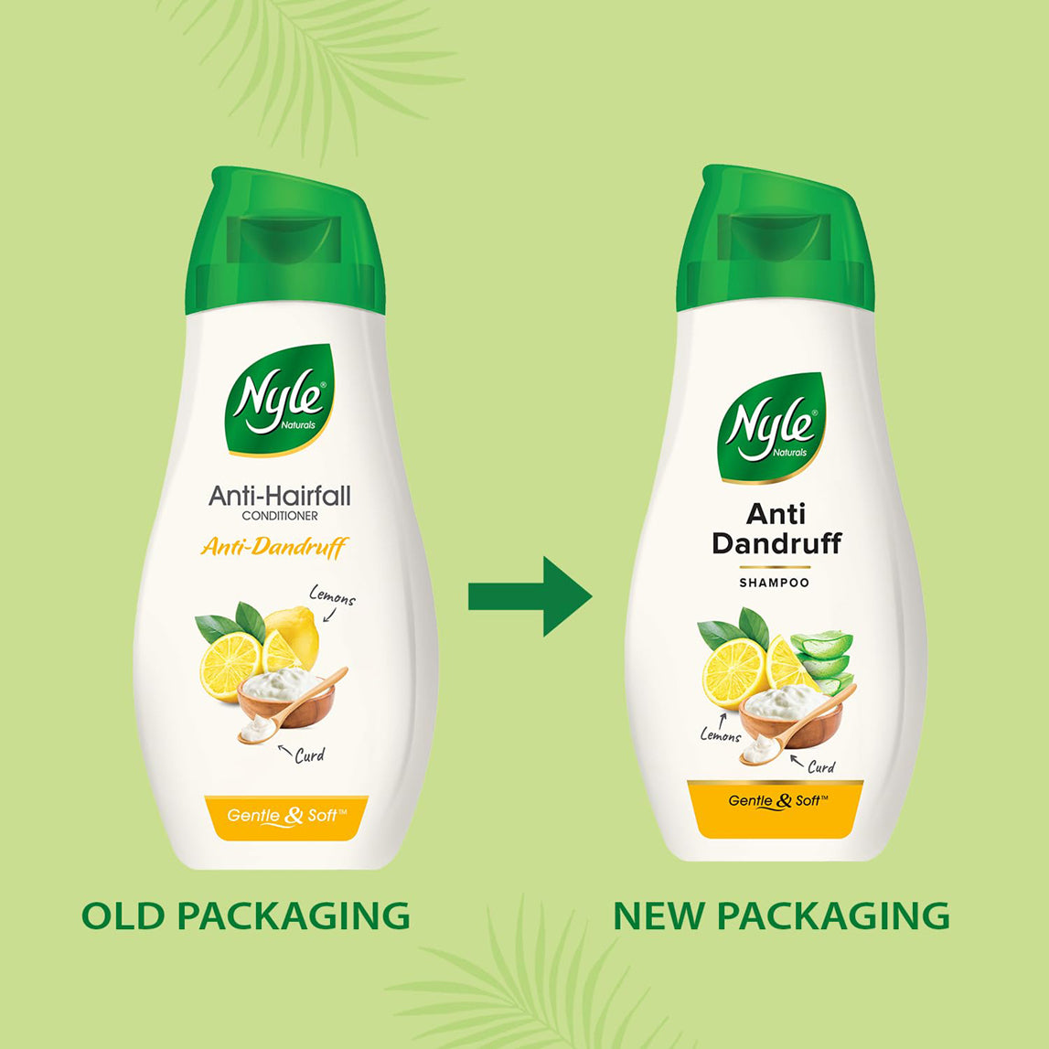 Nyle Anti-Hairfall Shampoo Anti- Dandruff Lemons Curd