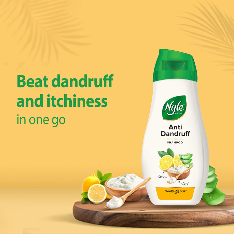 Nyle Anti-Hairfall Shampoo Anti- Dandruff Lemons Curd