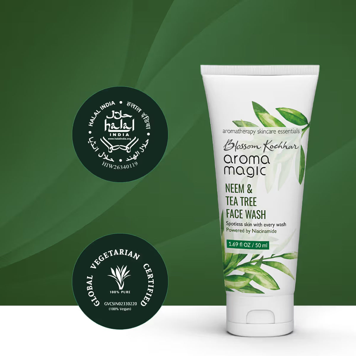 Blossom Kochar Aroma Magic Neem & Tea Tree Face Wash 100Ml