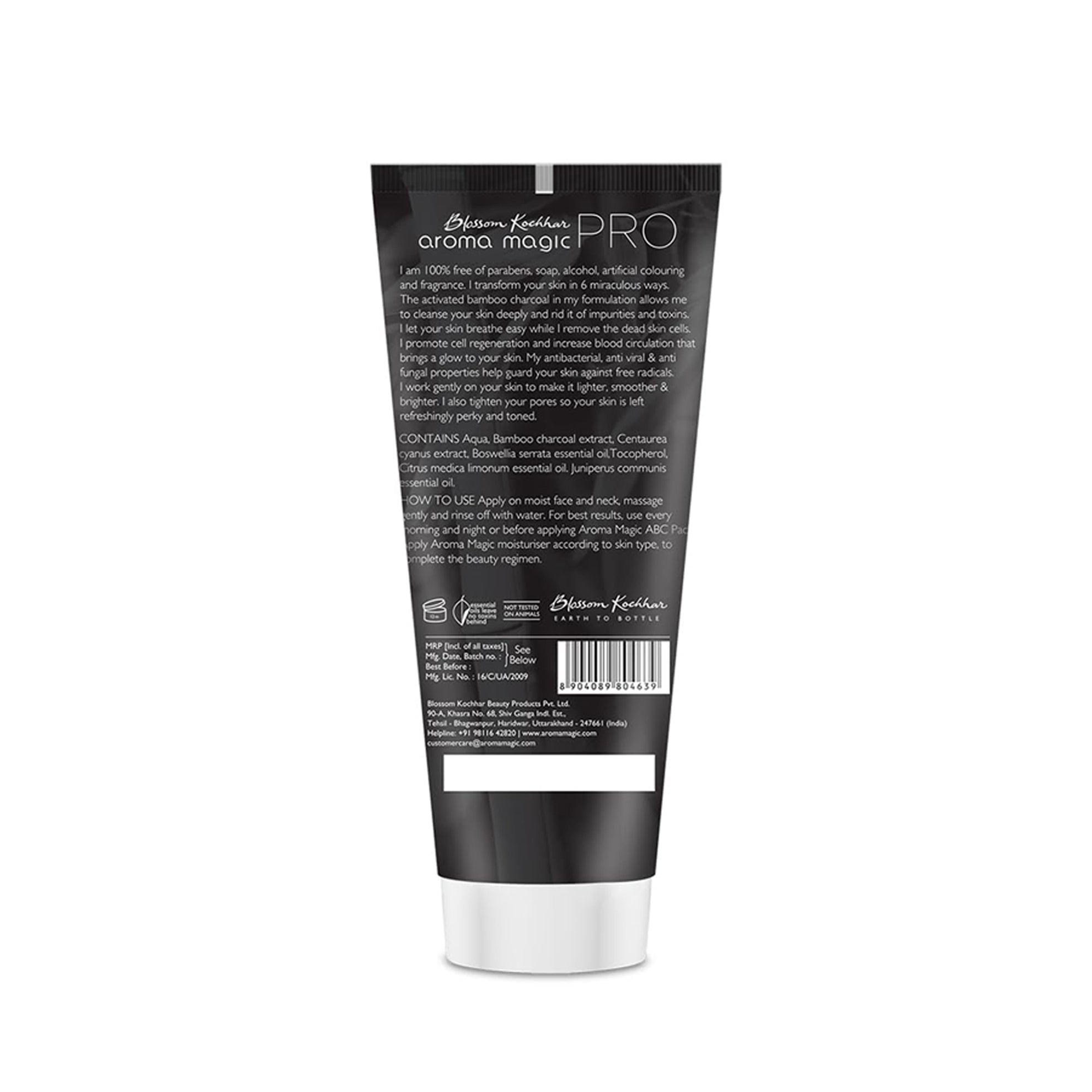 Blossom Kochar Aroma Magic Activated Bamboo Charcoal Face Wash 100Ml