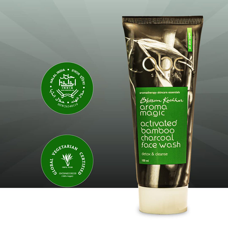 Blossom Kochar Aroma Magic Activated Bamboo Charcoal Face Wash 100Ml
