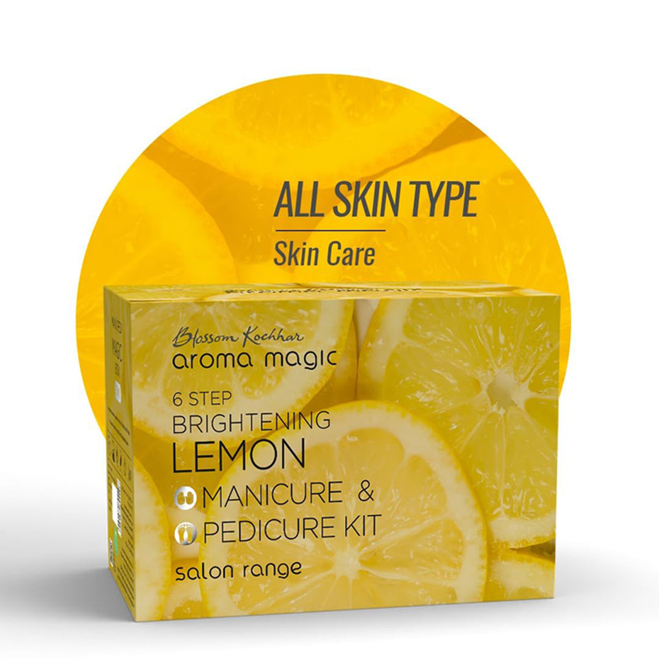 Blossom Kochar Aroma Magic 6 Step Brightening Lemon Pedicure Kit