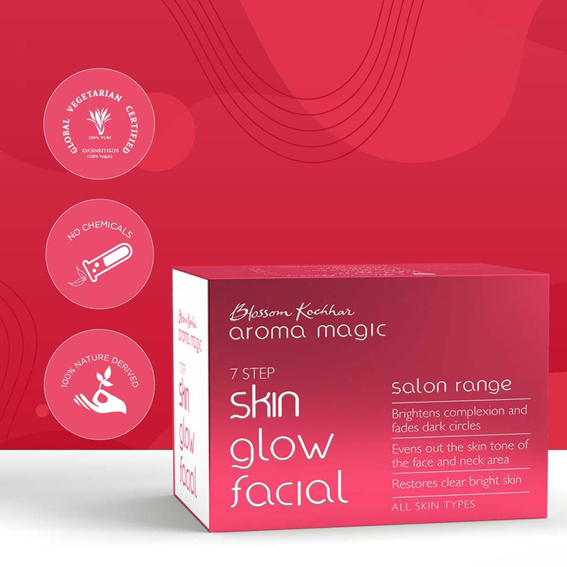 Blossom Kochar Aroma Magic 7 Step Skin Glow Facial Kit
