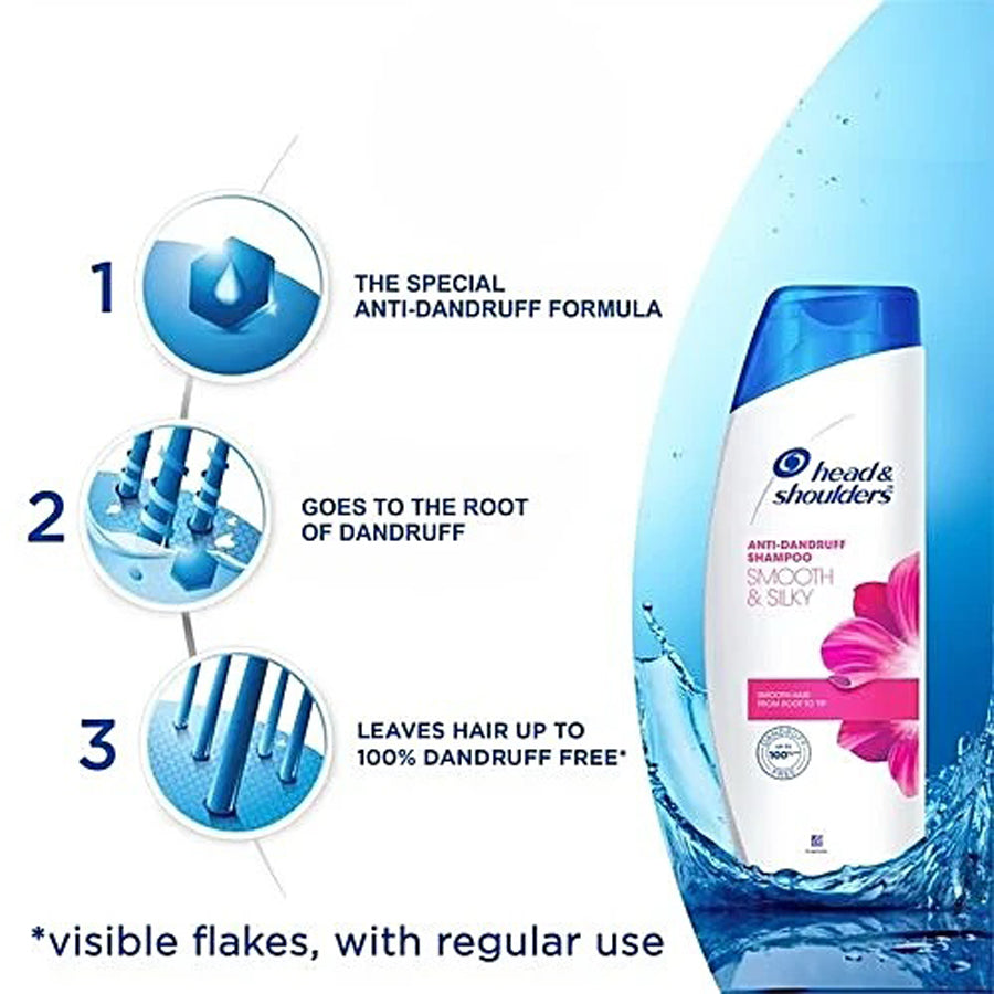 Head & Shoulders 2 In 1 Anti-Dandruff Shampoo+Conditioner Smmth & Silky