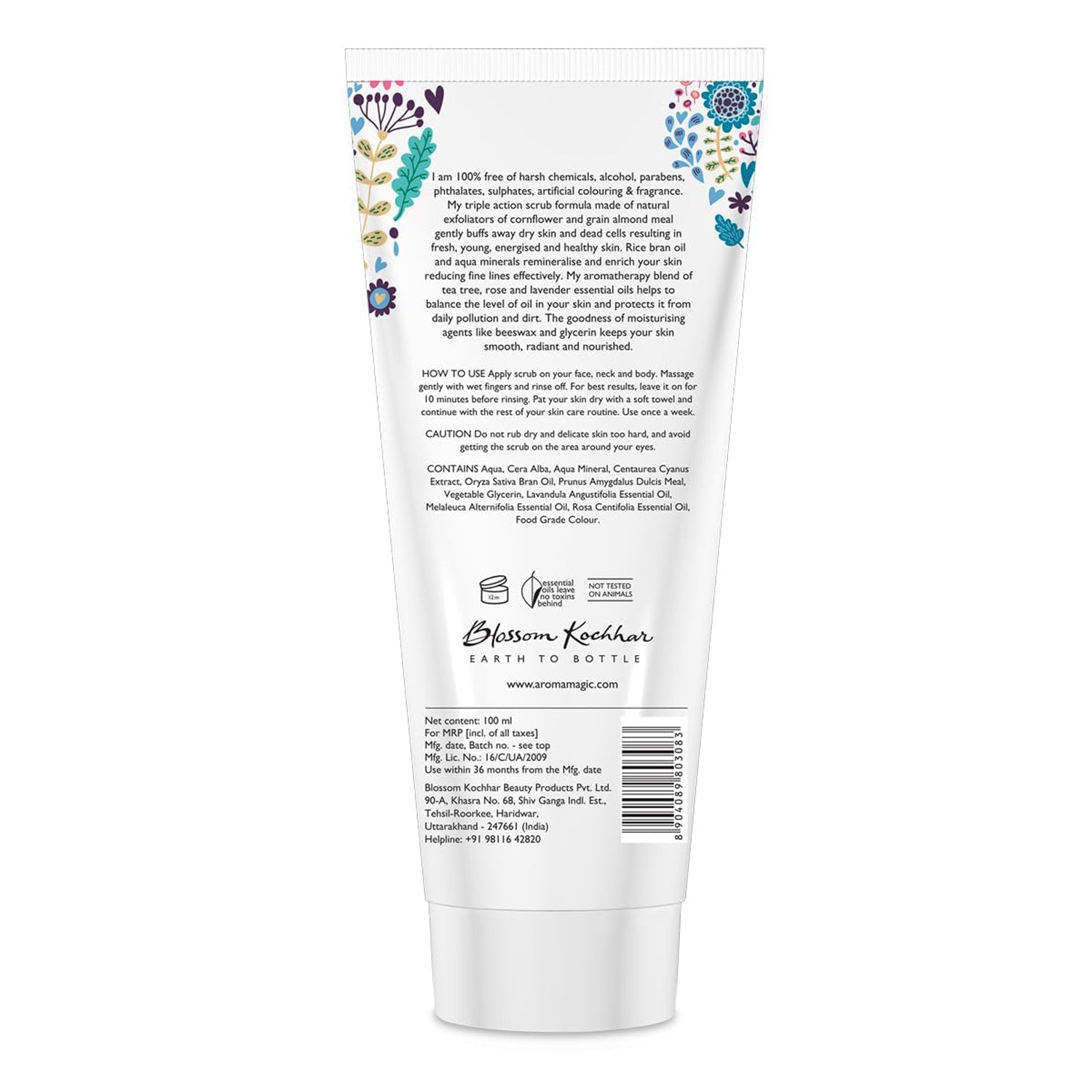 Blossom Kochar Aroma Magic Mineral Glow Scrub 100Ml