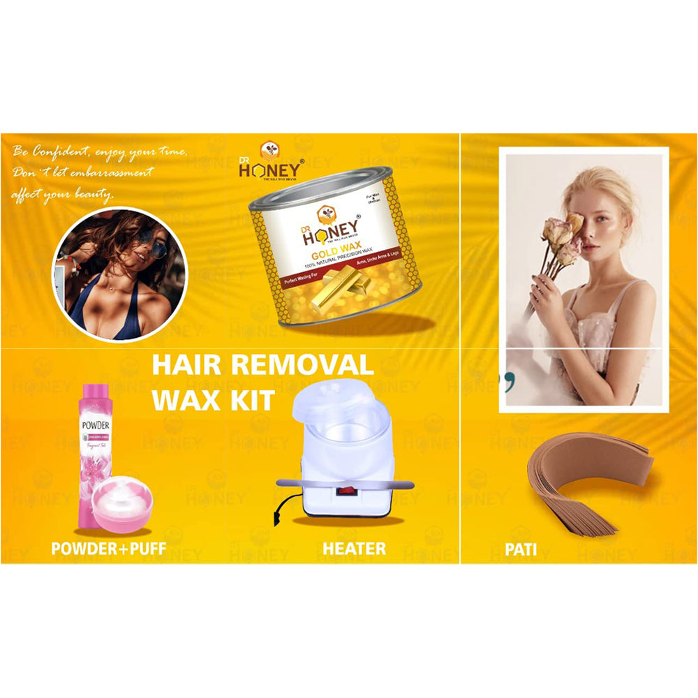 Honey Natural Gold Wax 600Gm