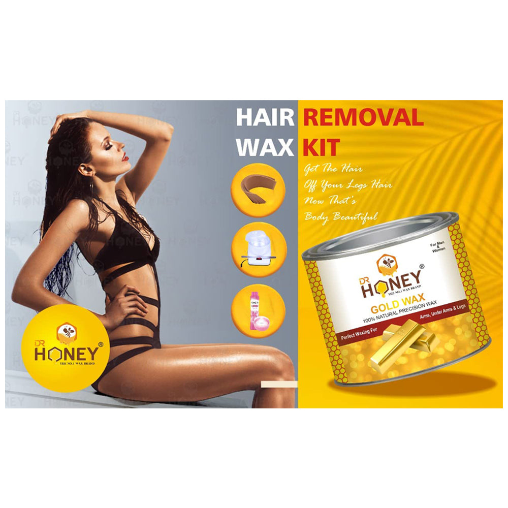 Honey Natural Gold Wax 600Gm
