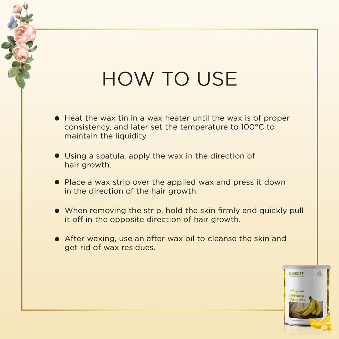Biosoft Banana Cream Wax