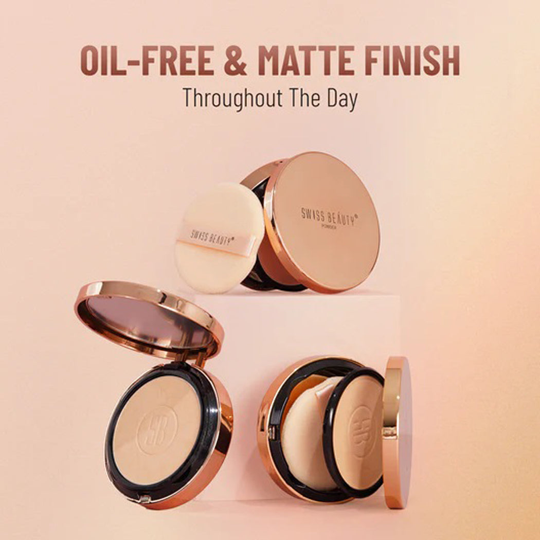 Swiss Beauty Silky & Smooth Oil Control Powder