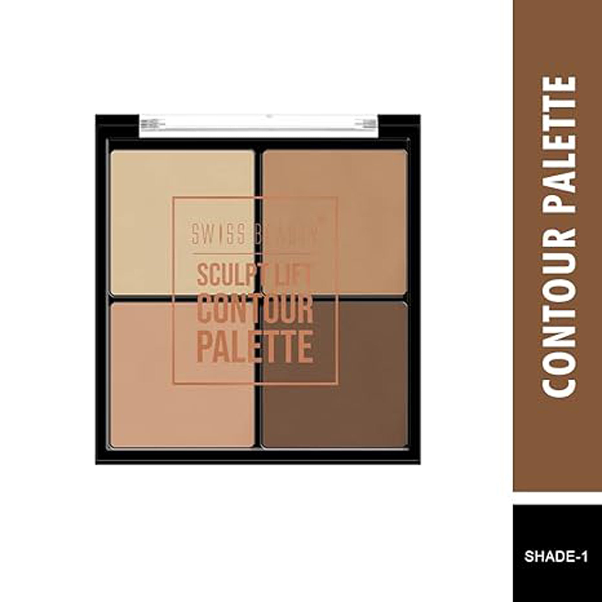 Swiss Beauty Sculpt Lift Contour Palette 14G