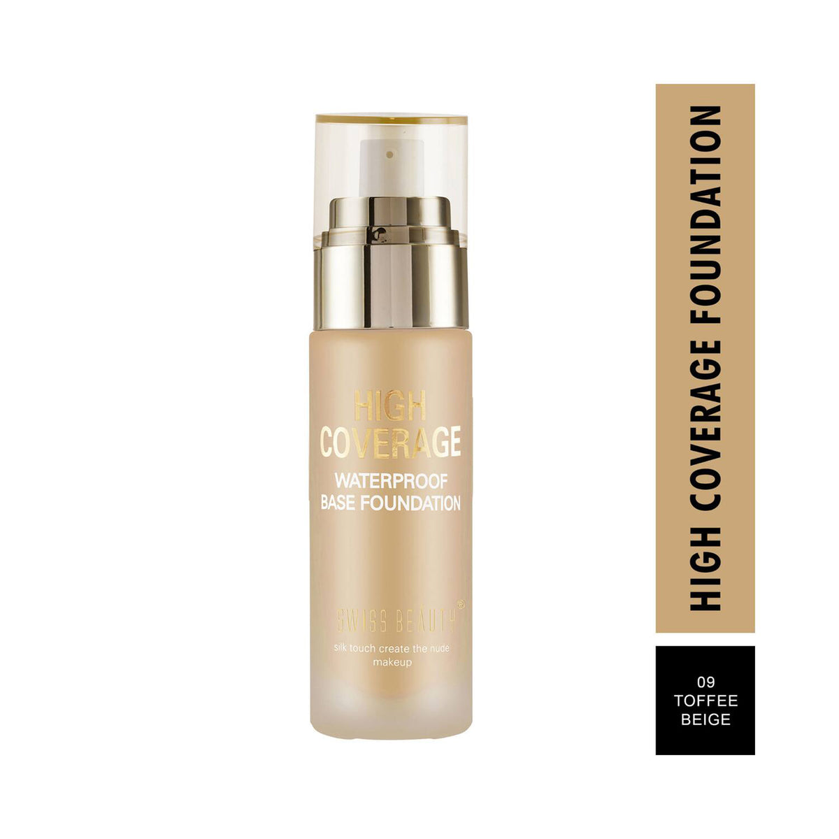Swiss Beauty High Coverage Waterproof Base Foundation 55G