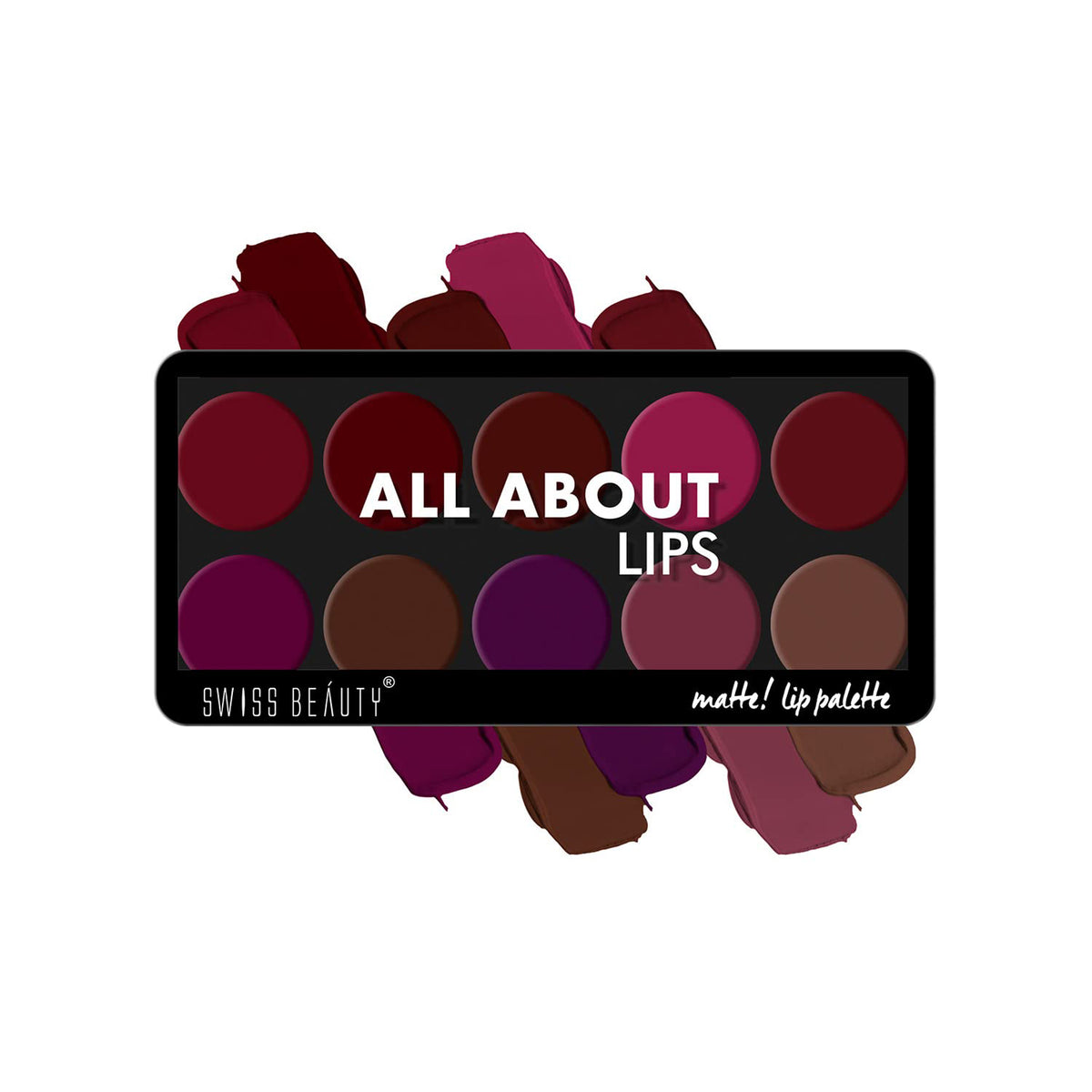 Swiss Beauty All About Lips Palette 12G
