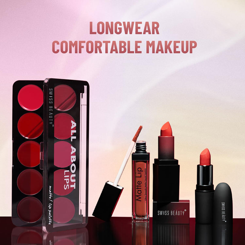 Swiss Beauty All About Lips Palette 12G