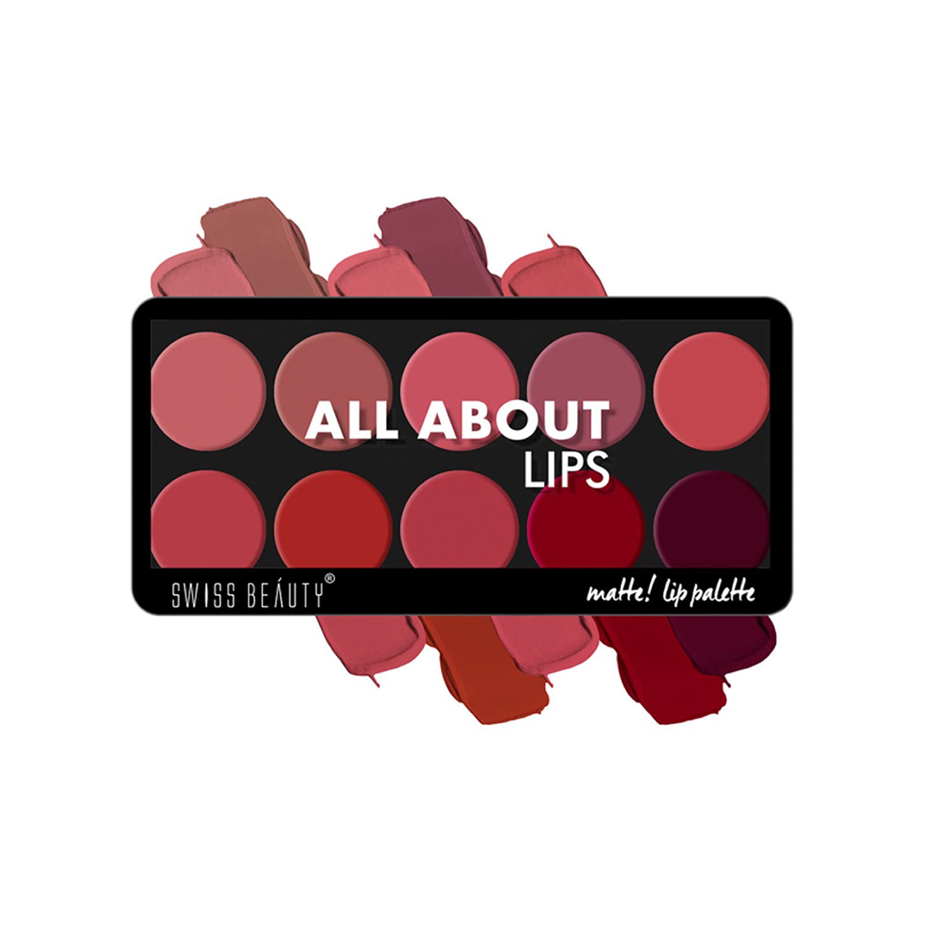 Swiss Beauty All About Lips Palette 12G