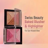Swiss Beauty Baked Blusher & Highlighter 7G