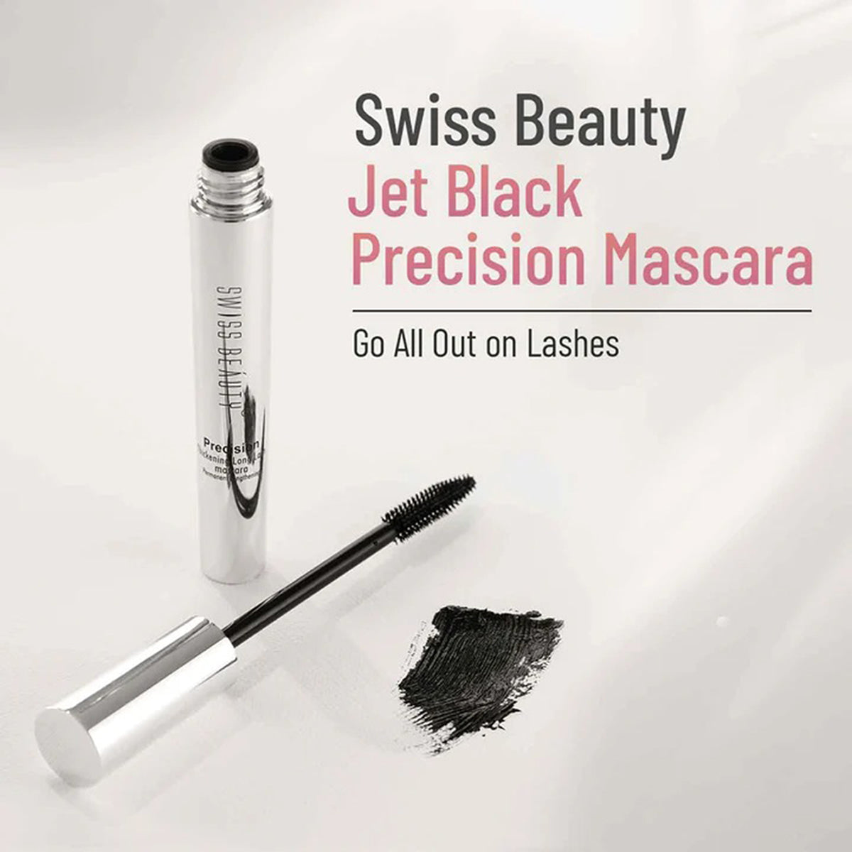 Swiss Beauty Precision Mascara - Black 8.5ml