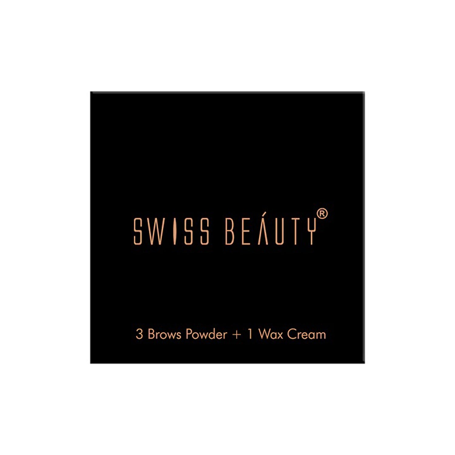 Swiss Beauty Shape My Brows 3 Brows Powder + 1 Wax Cream