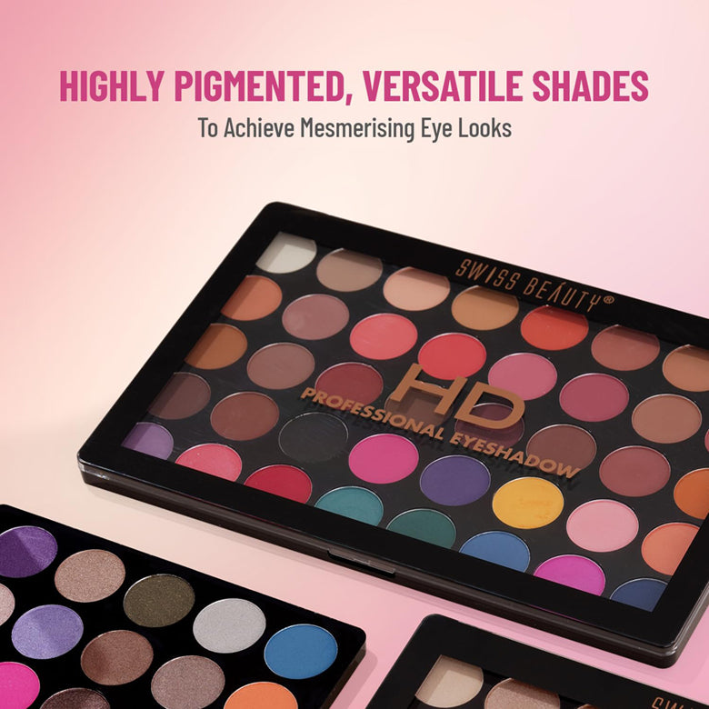 Swiss Beauty 40 Color Professional Eyeshadow 48G