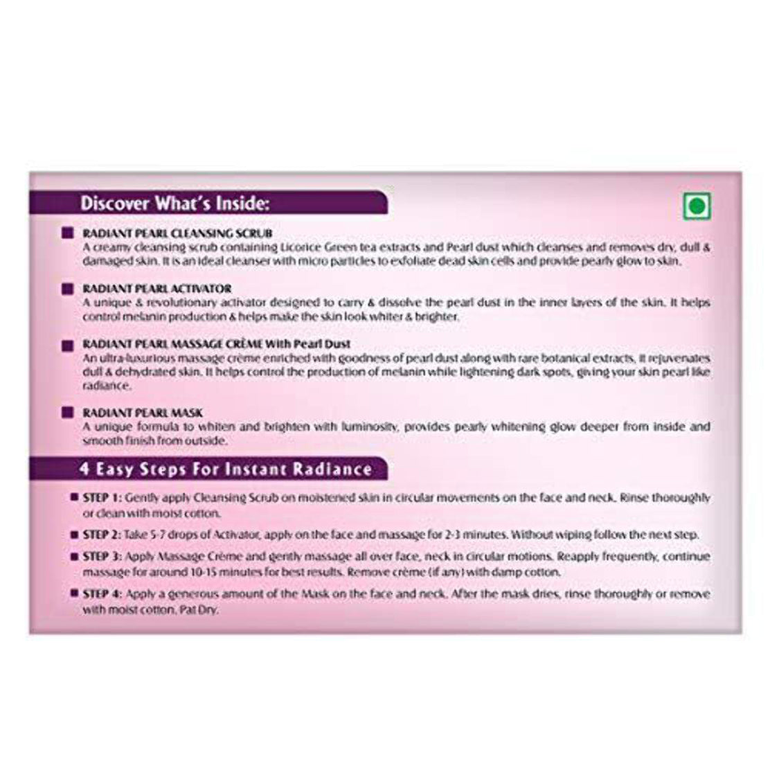 Lotus Radiant Pearl Cellular Lightening Facial Kit