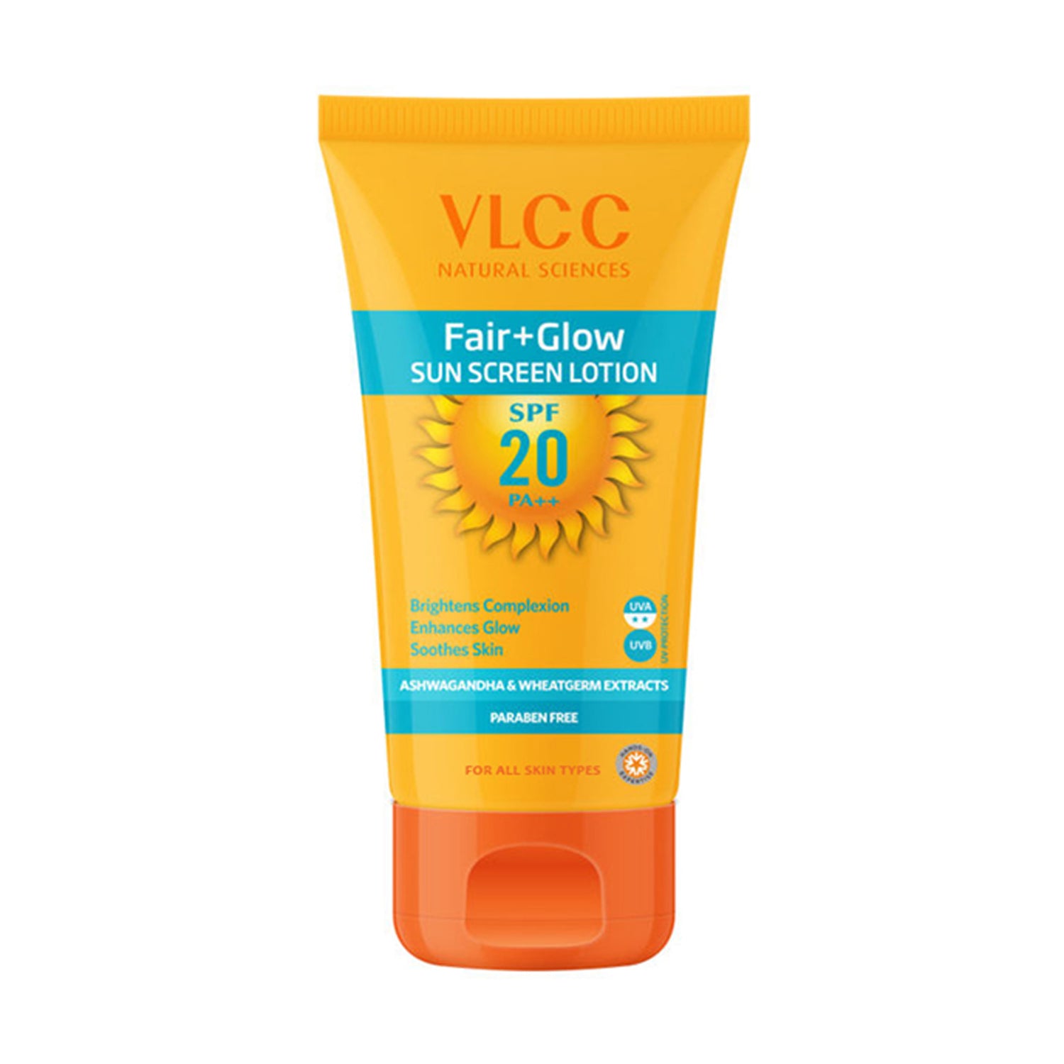 Vlcc Fair+Glow Sun Screen Lotion Spf20