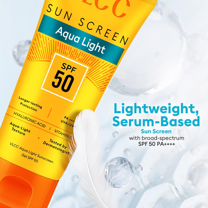 Vlcc De-Tan Sun Screen Gel Creme Spf 50 Pa+++