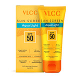 Vlcc De-Tan Sun Screen Gel Creme Spf 50 Pa+++