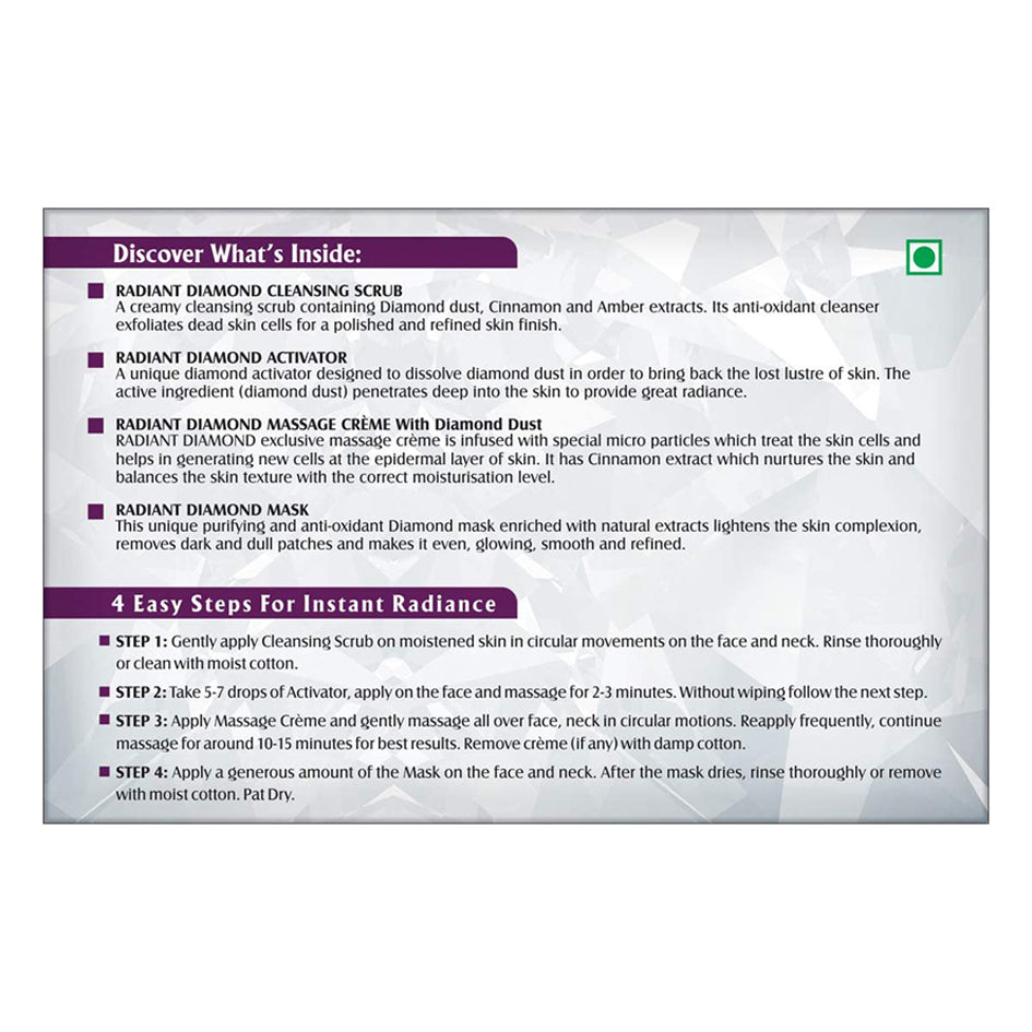 Lotus Radiant Diamond Cellular Radiance Facial Kit