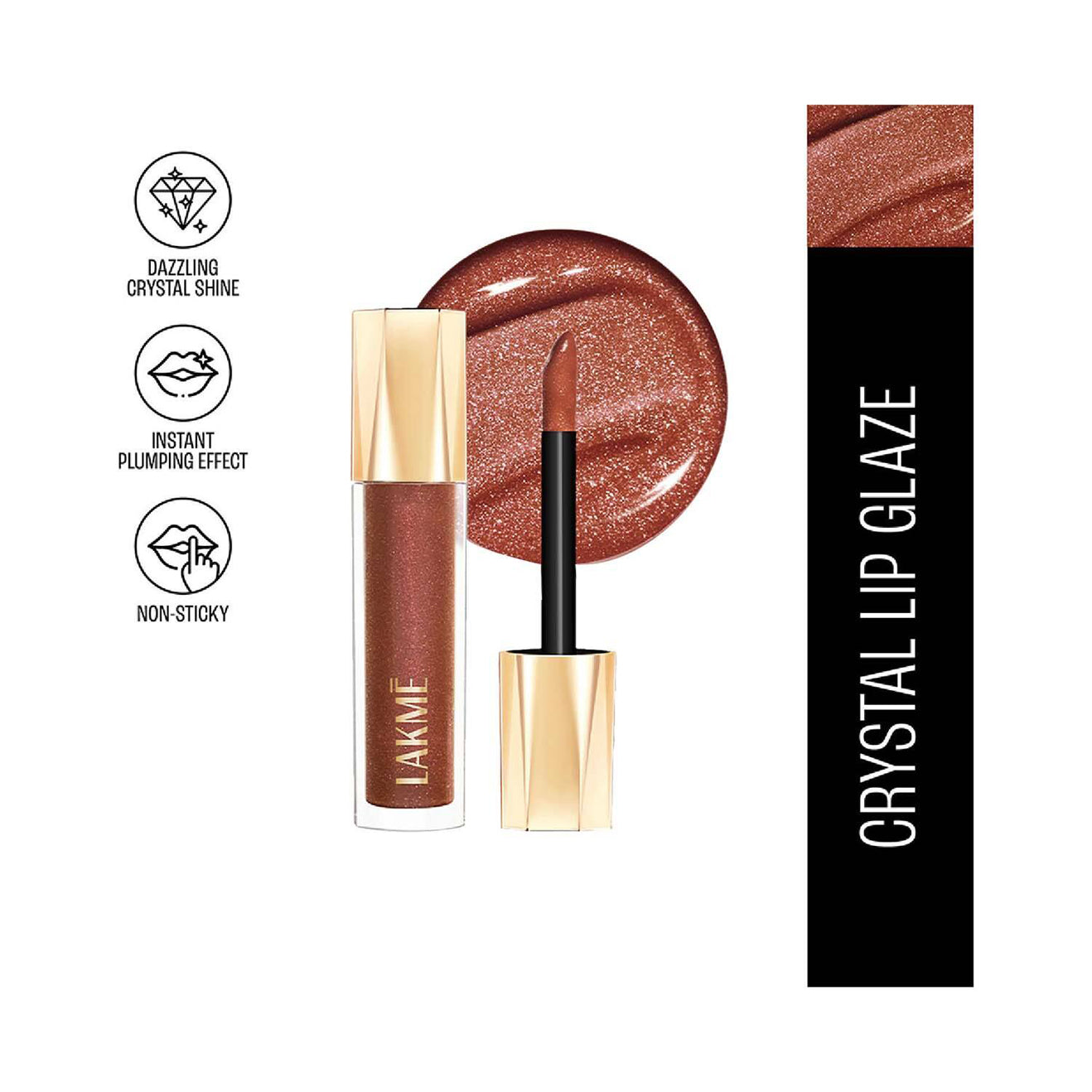 Lakme Glitterati Lip Glaze 5Ml