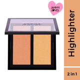 Nykaa Glow Getter Highlighting & Illuminating Duo Palette 9G