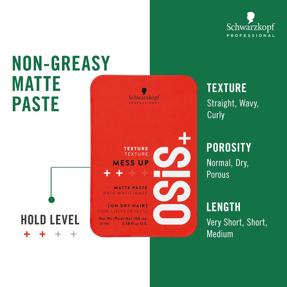 Schwarzkopf Osis+ Texure Mess Up++++ 100Ml