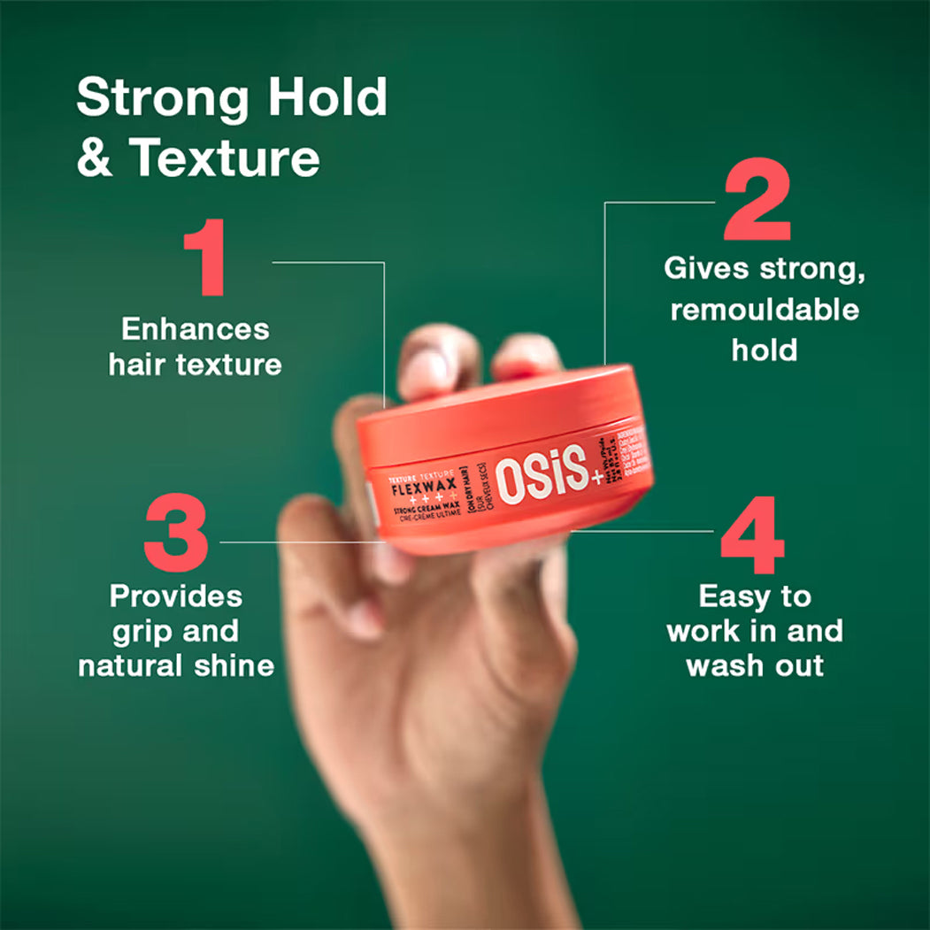 Schwarzkopf Osis+ Texture Flexwax++++ 85Ml