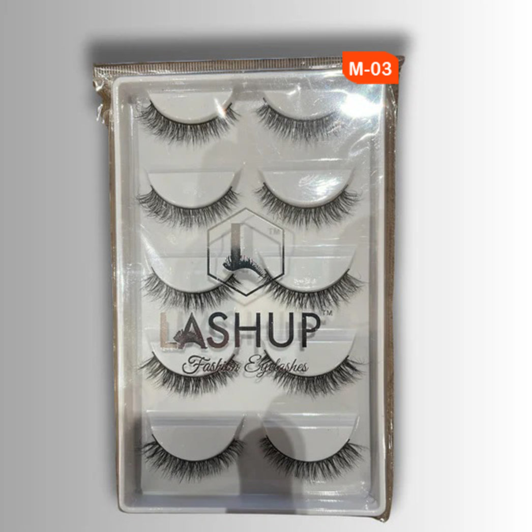 Lashup Fashion Eyelashes 5 Pairs