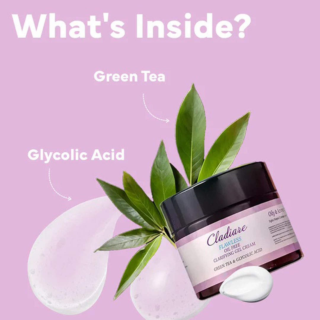 Cladiare Flawless Oil Free Clarifying Gel Cream