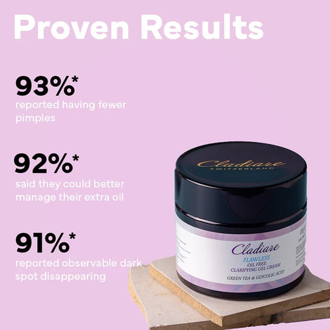 Cladiare Flawless Oil Free Clarifying Gel Cream