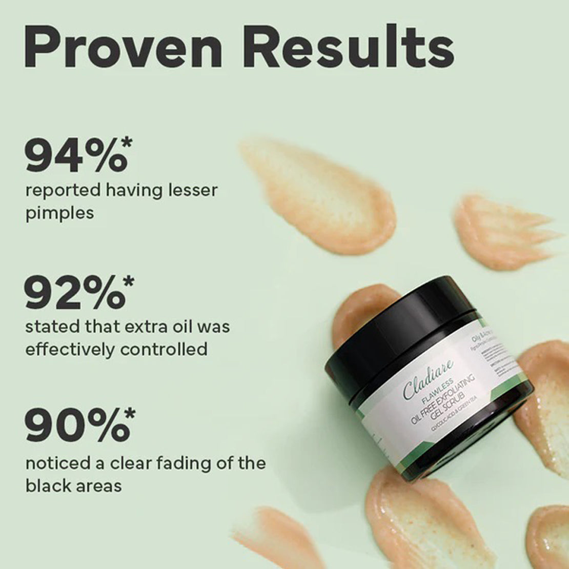 Cladiare Oil Free Clarifying Gel Scrub