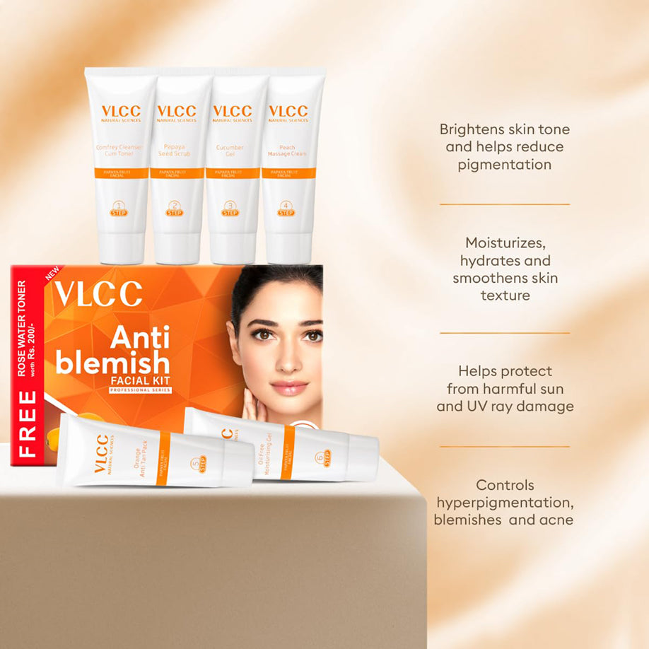Vlcc Ant Blemish Single Facial Kit
