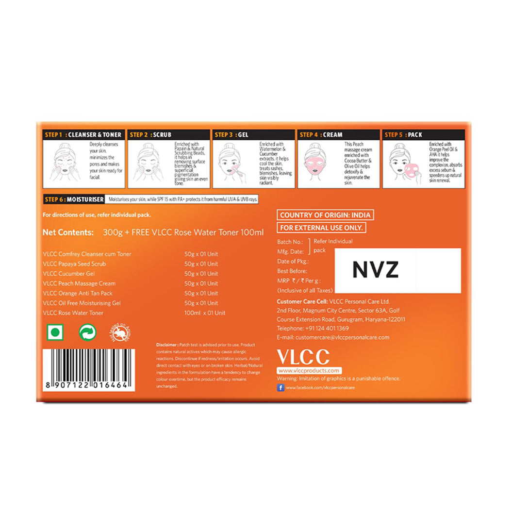 Vlcc Ant Blemish Single Facial Kit