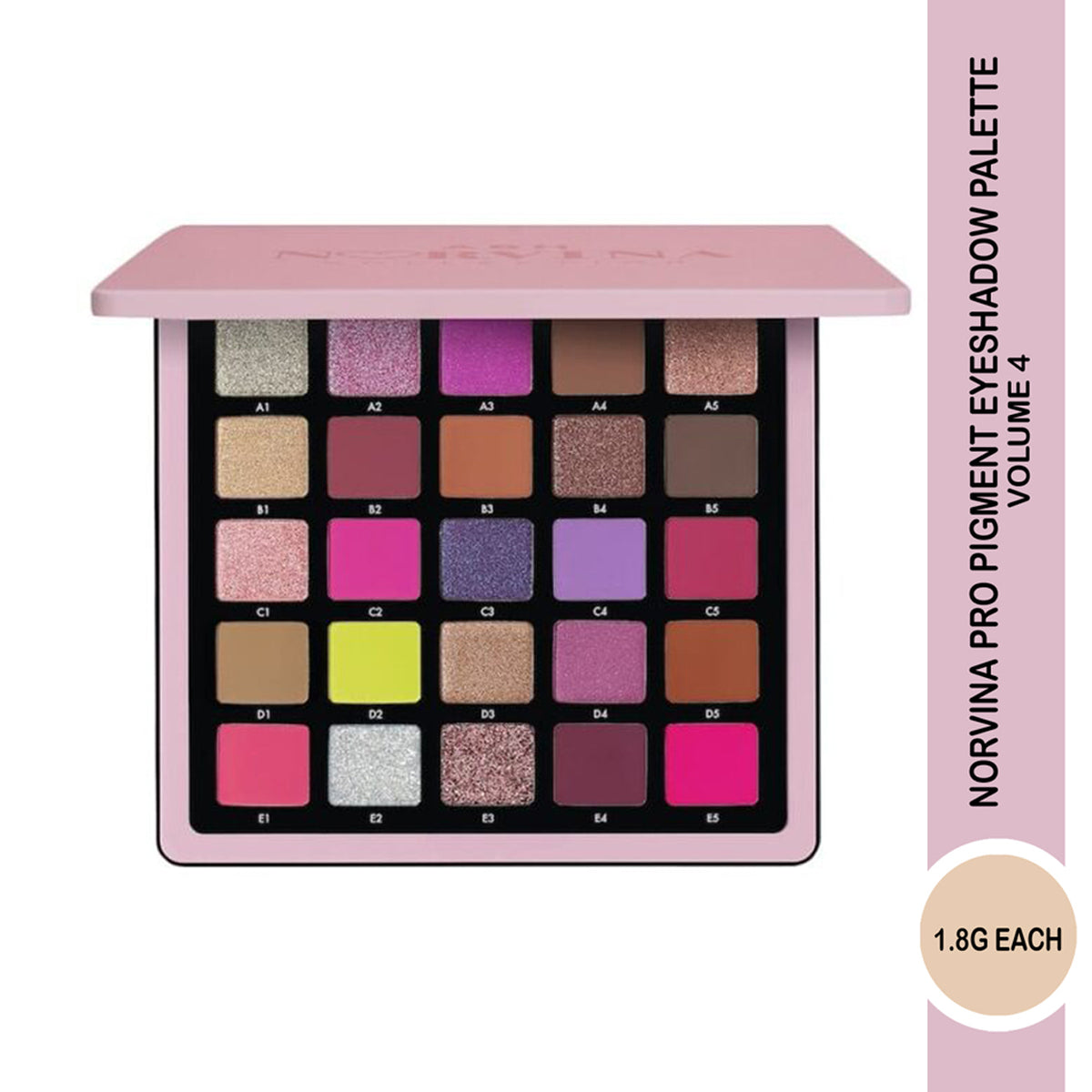 Anastasia Norvina Pro Pigment Eyeshadow Palette 1.8G Each