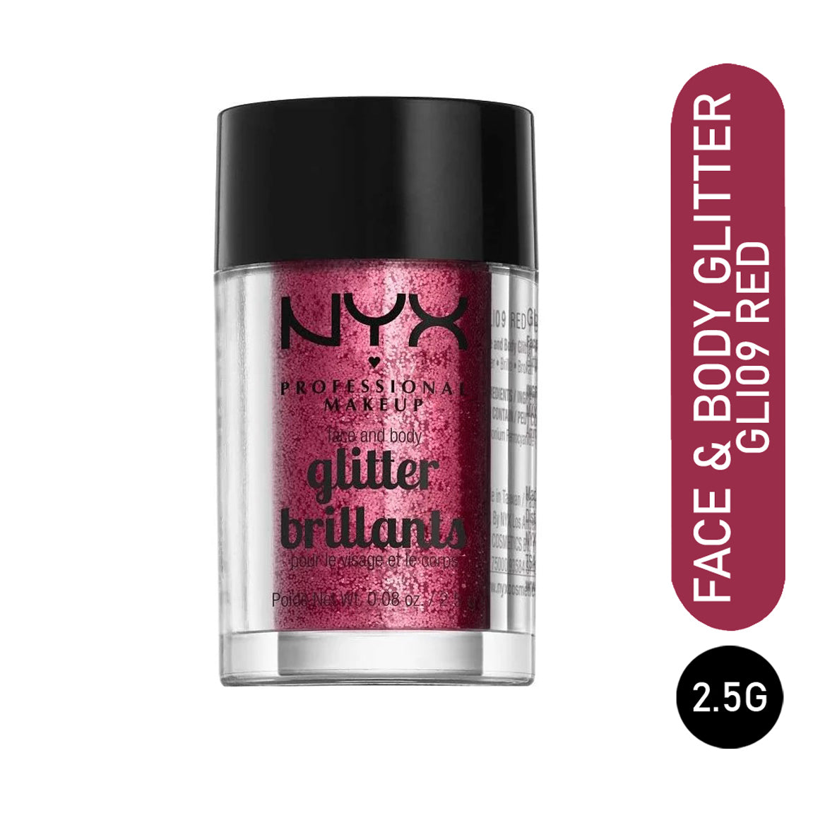 Nyx Makeup Face & Body Glitter 2.5G