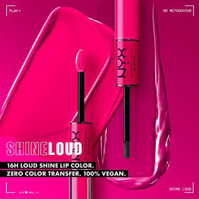 Nyx Shine Loud High Shine Gloss Lip Color 3.4Ml