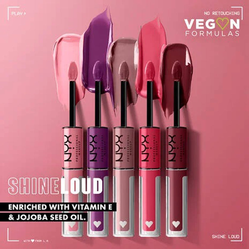 Nyx Shine Loud High Shine Gloss Lip Color 3.4Ml