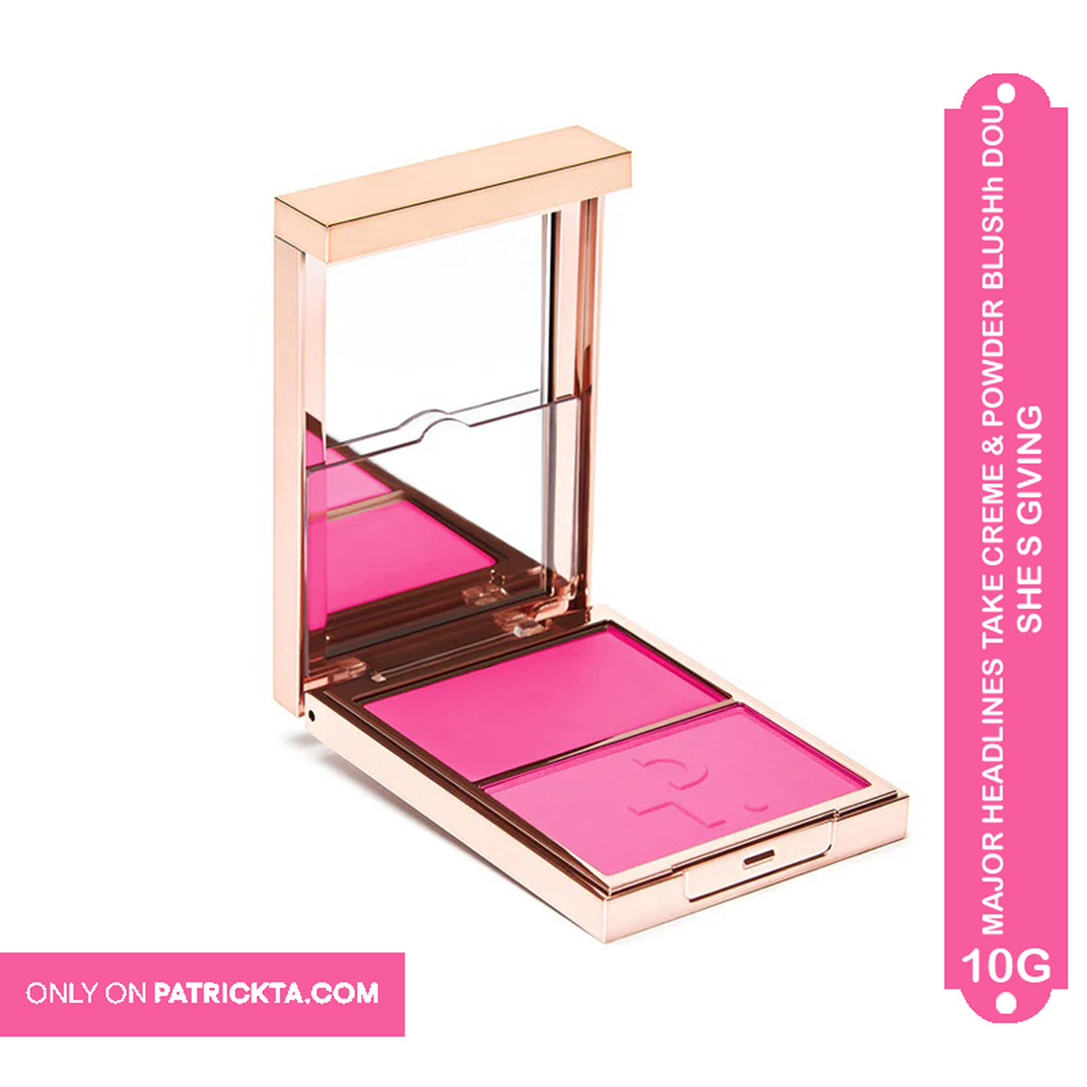 Patrick Ta Double-Take Creme & Powder Blush 4g