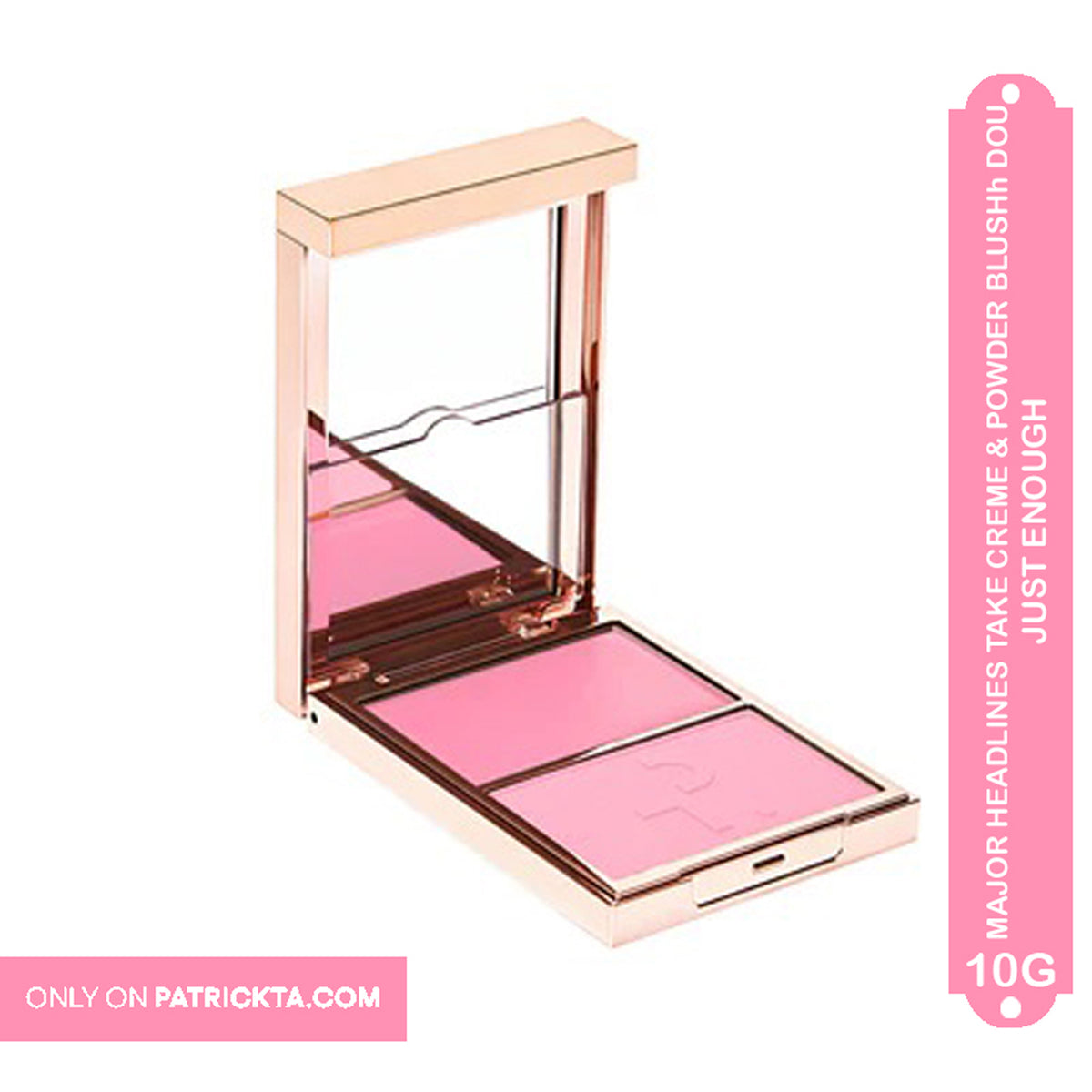 Patrick Ta Double-Take Creme & Powder Blush 4g