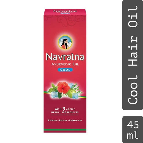 Navratna Ayurvedic Oil Cool 45Ml
