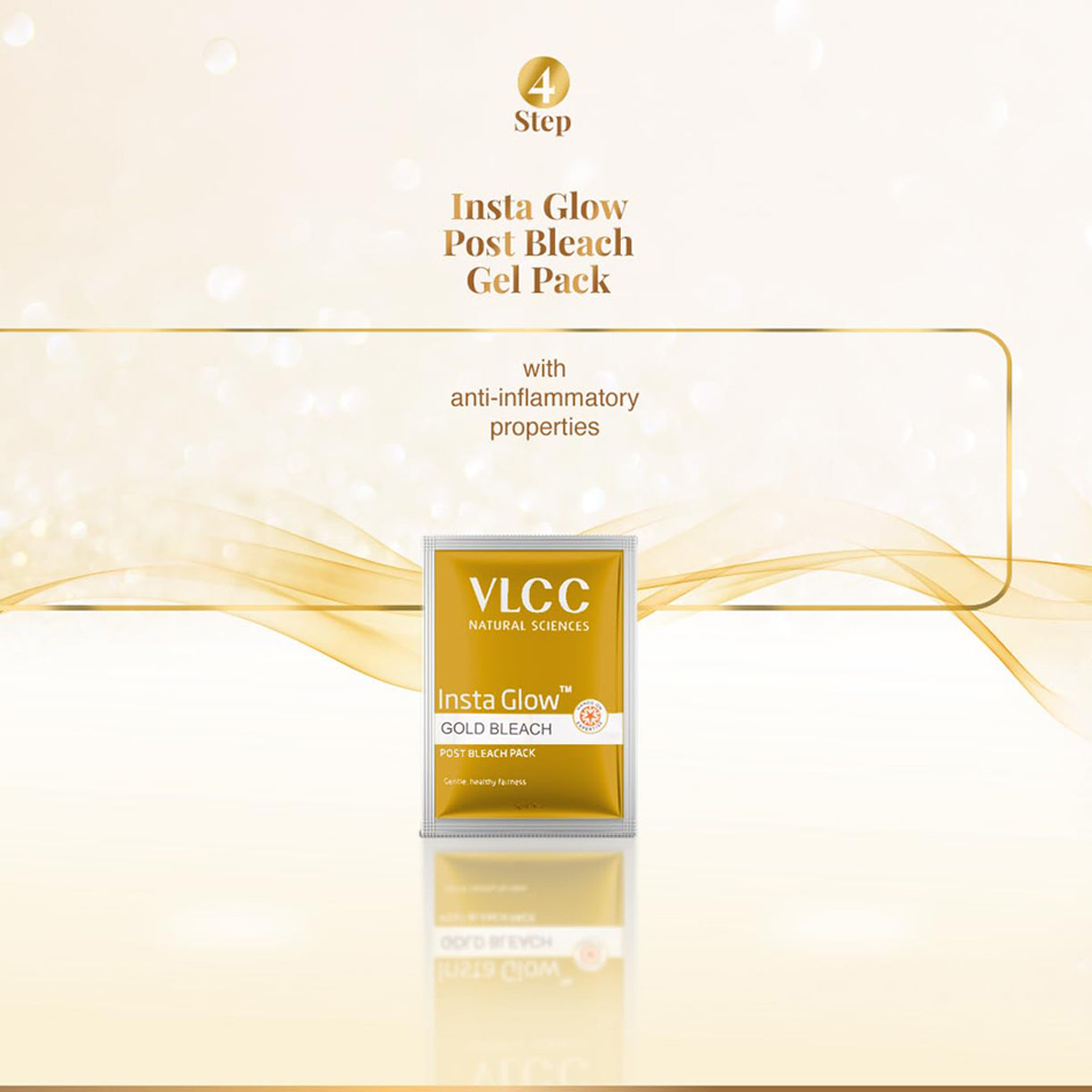 Vlcc Insta Glow Gold Bleach Wiyh Colloidal Gold