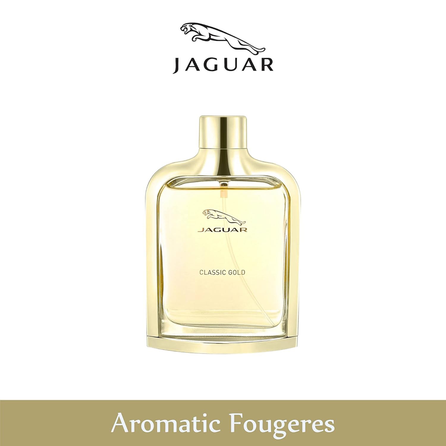 Jaguar Classic Gold Eau De Toilette Natural Spray 100Ml